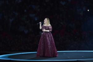 Adele Performs At Wembley Stadium
