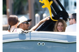 Shakira Lewis Hamilton
