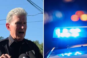 San Antonio SAPD tiroteo oficial herido sospechoso baleado Jones Maltsberger SWAT arresto