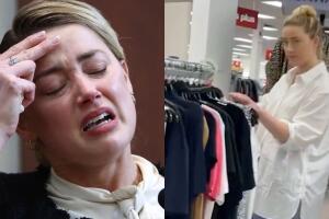 Amber Heard captada en T.J. Maxx: las fotos de la actriz comprando en una tienda de rebajas