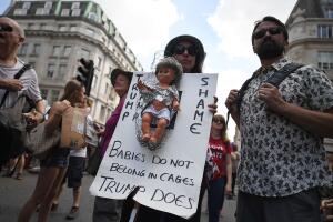 Londres protesta Trump