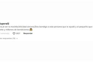 Usuarios de TikTok opinan del niño que camina media hora para su colegio 2.jpg