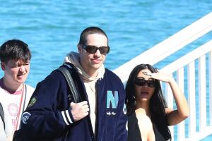 Kim Kardashian and Pete Davidson