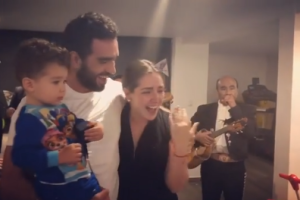 Ariadne Díaz Marcus Ornellas anillo de compromiso 