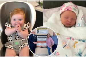 Zoey, hija adoptada por un bombero.