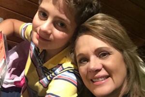 Erika Buenfil e hijo