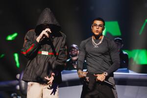 Premios Juventud: Día 2 de ensayos con Lunay y Luar la L