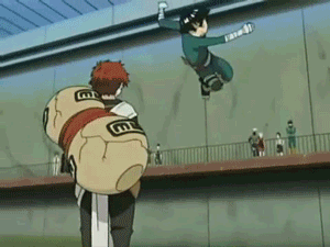 Gaara versus Lee