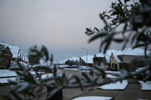 Nieve en Houston