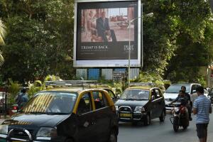 Promoción de la Trump Tower de Mumbai, India