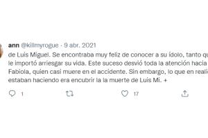 Teoría conspirativa Luis Miguel murió en un accidente automovilístico