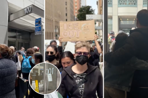 Cierran cortes de inmigración en San Francisco y Concord tras manifestación por detenciones de ICE.