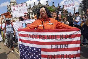 Londres protesta Trump