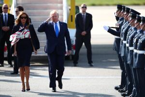 U.S. President Donald Trump visits Britain