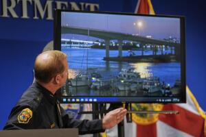 José Castro muere entre lancha y ferry Clearwater Florida la causa