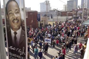 King Day Celebration And March In Atlanta