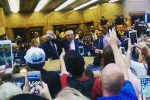 Protestas contra Trump en NY