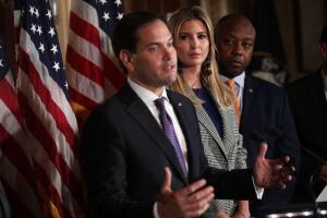 Ivanka Trump And GOP Lawmakers Discuss Child Tax Credit