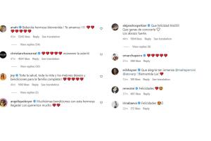 Los Famosos reaccionaron al nacimiento de la hija de Maite Perroni
