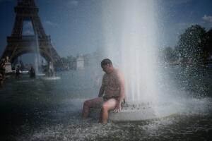 Calor extremo en París