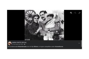 Omar García Harfuch en la telenovela 'Abandonada'.