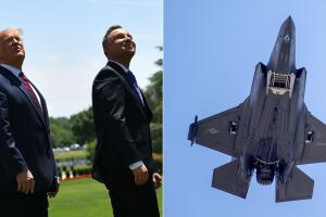Trump Duda F-35