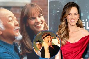 Hilary Swank aclara si aparecerá en la última temporada de 'Cobra Kai' y en la próxima película de 'Karate Kid'