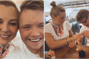 MArjorie de Sousa y Luciano Collado