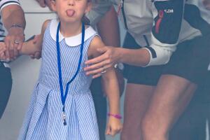 The Duke And Duchess Of Cambridge Take Part In The King's Cup Regatta