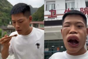 Influencer de China come avispa