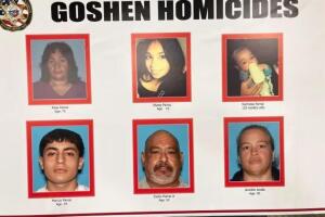 Seis miembros de una familia fueron asesinados al estilo del narco en el condado Tulare, California. 