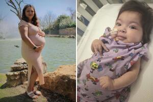 Una bebé del norte de Texas vence una batalla al nacer