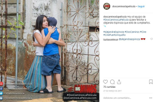 Alejandra Espinoza, película 'Dos caminos', 2017. 