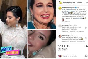 Ángela Aguilar usó los aretes de Flor Silvestre en su boda