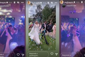 La recepción de la boda religiosa de Paulina Goto fue en el Hotel St. Regis de la Ciudad de México.  