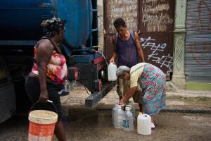 Cuba sin suministro garantizado de agua