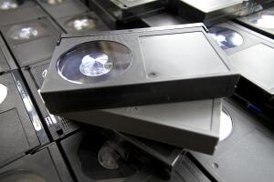 Betamax VCR tape cassettes