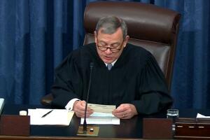 Senate Impeachment Trial Of President Donald Trump Continues