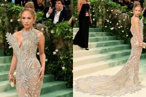 JLo en la Met Gala 2024.