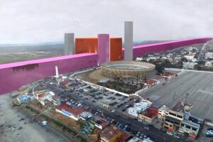 Muro fronterizo de fantasía
