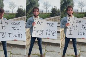 Gemelos se reencuentran tras haber sido separados 20 años atrás