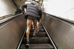 No Pants Subway Ride
