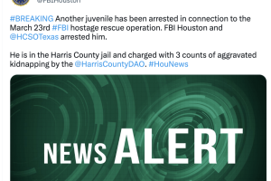 Demarcus Celestine 17 años preso acusado secuestrar tres migrantes Houston
