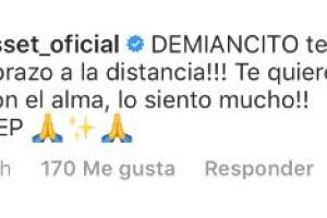 Lisset envía sus condolencias a Demián Bichir tras la muerte de su esposa 