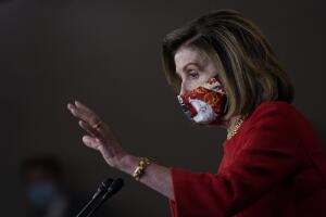 Speaker Pelosi Holds Weekly Media Availability On Capitol Hill