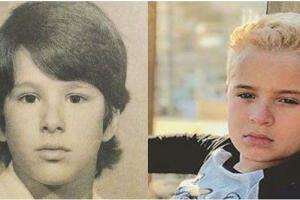 Fernando Carrillo con su hijo