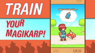 Magikarp entrena