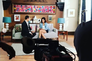 Alejandra Espinoza acudi´ó al casting para la telenovela 'Rubi'