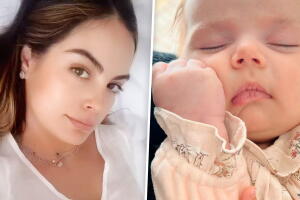 Ximena Navarrete responde a críticas por dejar "9 horas sin comer" a su bebé