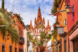 Aldama Street Parroquia Archangel Church San Miguel de Allende Mexico
